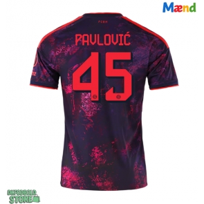 Bayern Munich Aleksandar Pavlovic #45 Replika Tredjetrøje 2026-27 Kortærmet